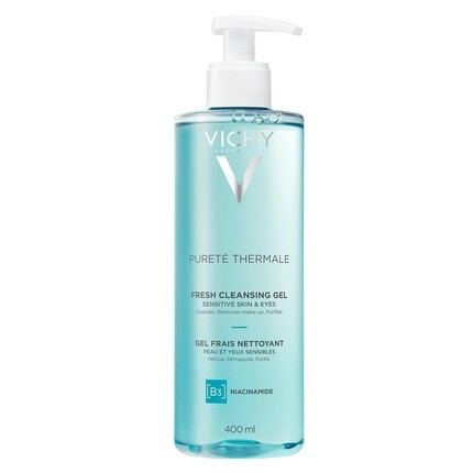 Vichy Pureté Thermale Fresh очищающий гель с глицерином, нежное очищающее средство и средство для снятия макияжа, 13,5 жидких унций
Vichy Pureté Thermale Fresh очищающий гель с глицерином, нежное очищающее средство и средство для снятия макияжа, 13,5 жидких унций