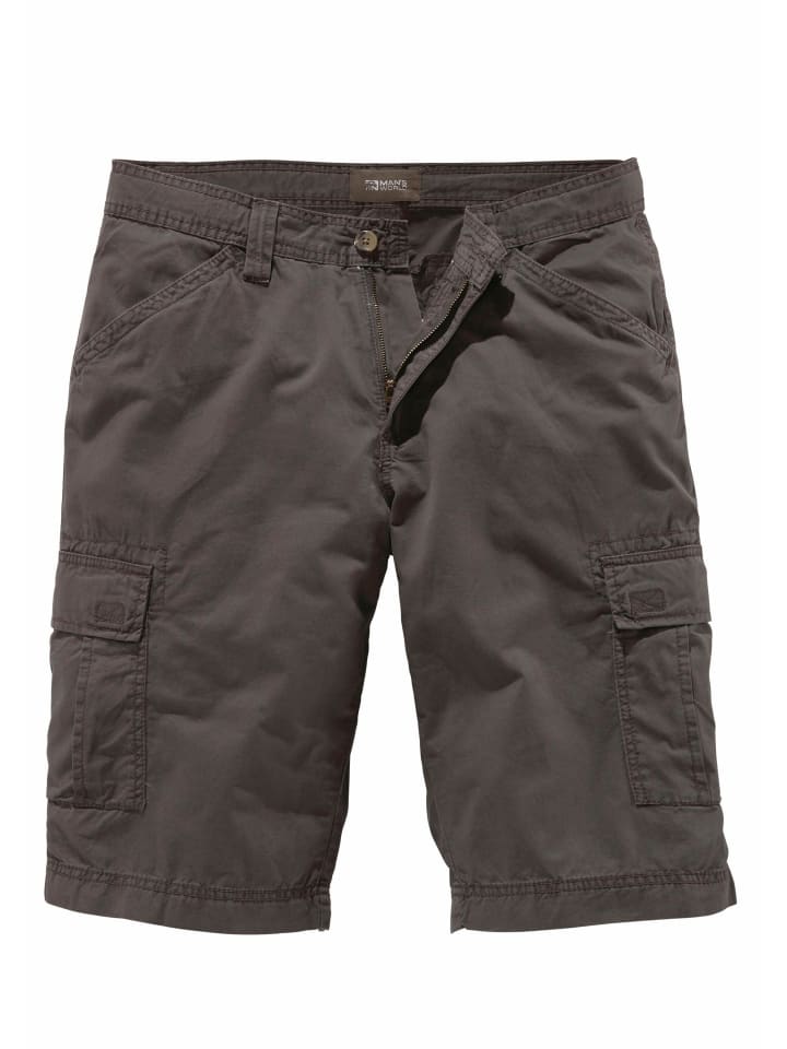 Man's World Шорты-каргобермуды серого цвета
Man's World Шорты-каргобермуды серого цвета