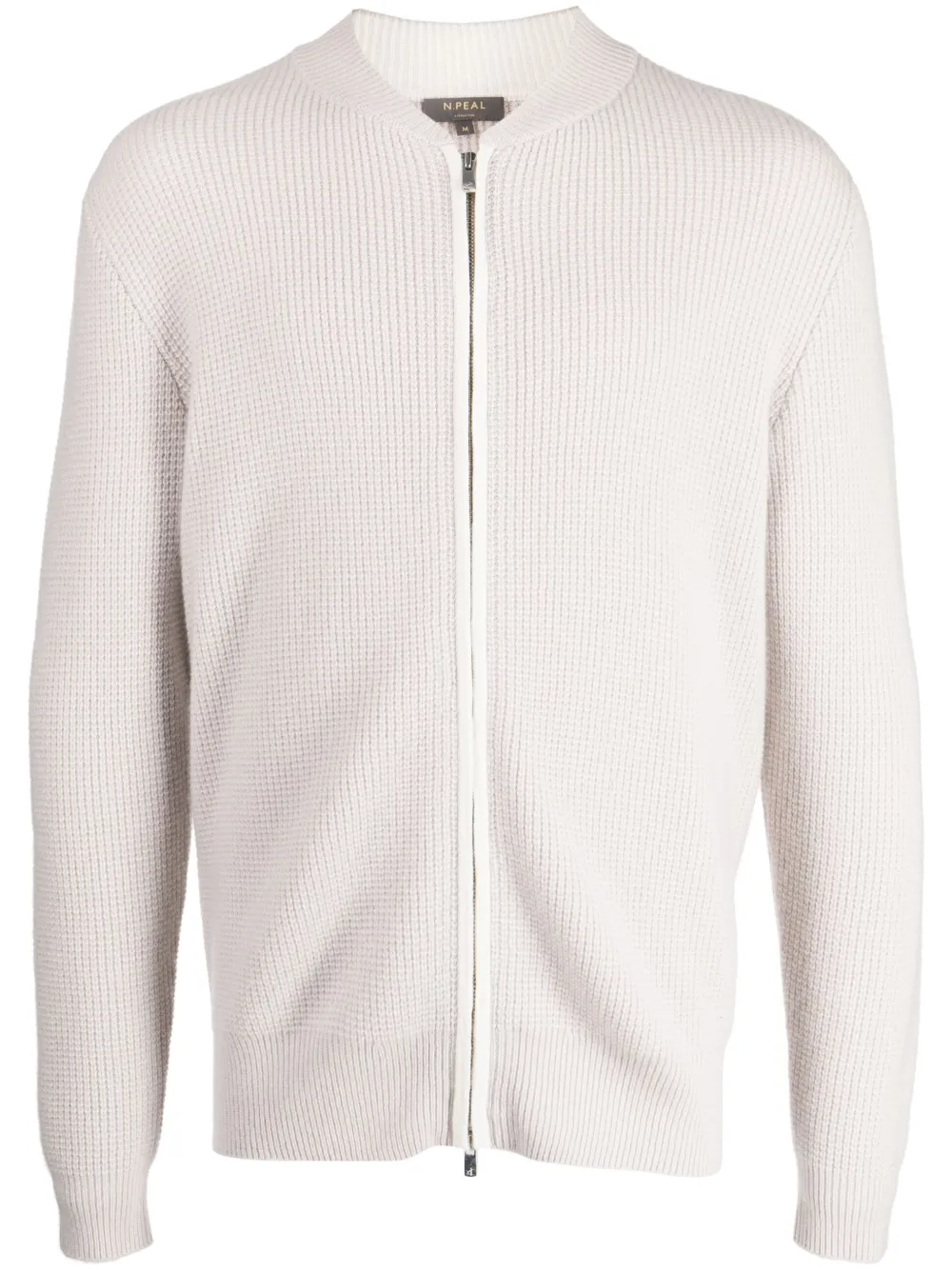 Кашемировый кардиган фактурной вязки N.Peal, серый
Кашемировый кардиган фактурной вязки N.Peal, серый