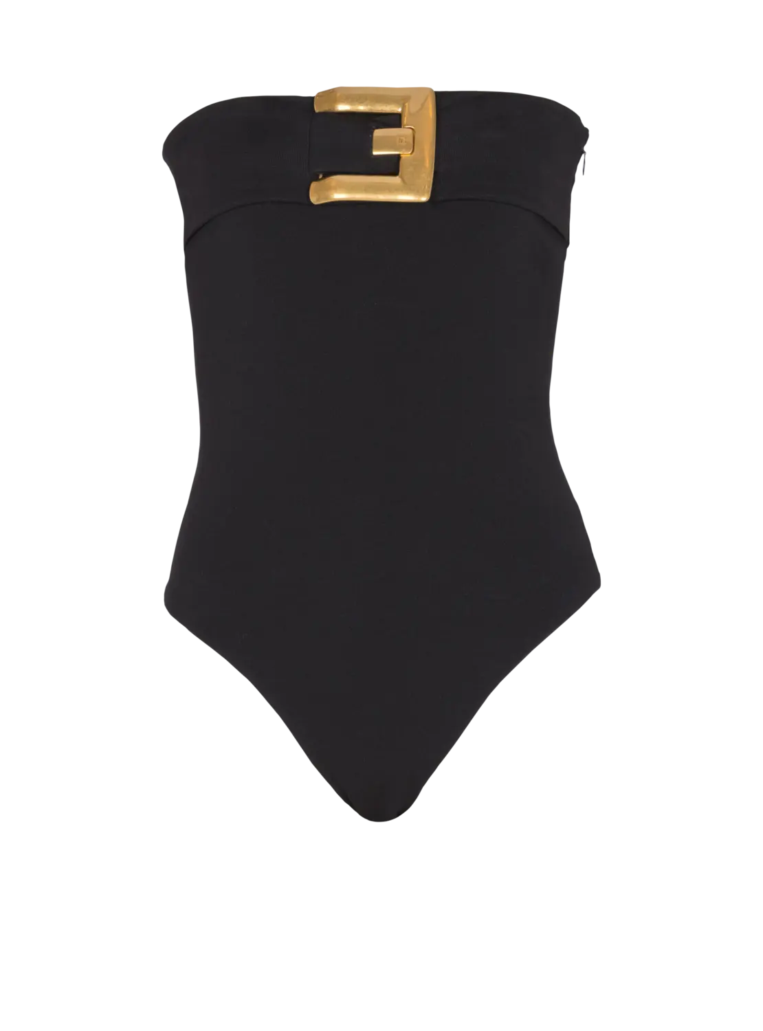 Боди-бюстье из крепа с поясом Balmain, черный
Боди-бюстье из крепа с поясом Balmain, черный