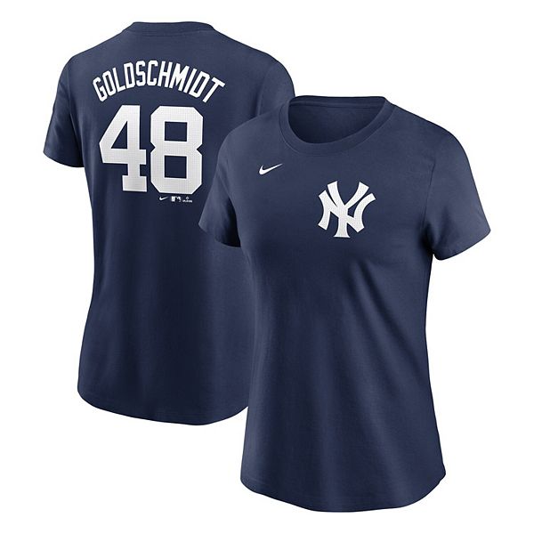 Футболка New York Yankees с именем и номером Paul Goldschmidt Nike
Футболка New York Yankees с именем и номером Paul Goldschmidt Nike
