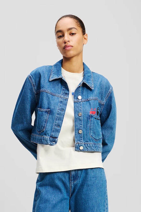 Джинсовая куртка Karl Lagerfeld, синий
Джинсовая куртка Karl Lagerfeld, синий