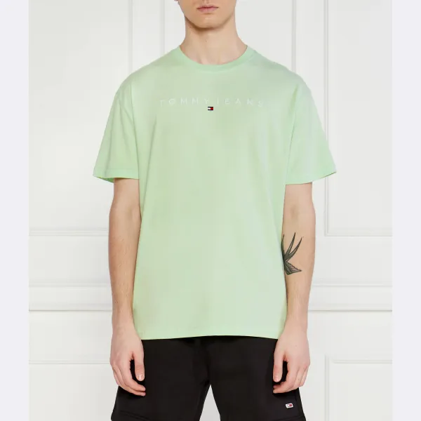 Футболка обычного кроя с линейным логотипом Tommy Hilfiger, зеленый
Футболка обычного кроя с линейным логотипом Tommy Hilfiger, зеленый