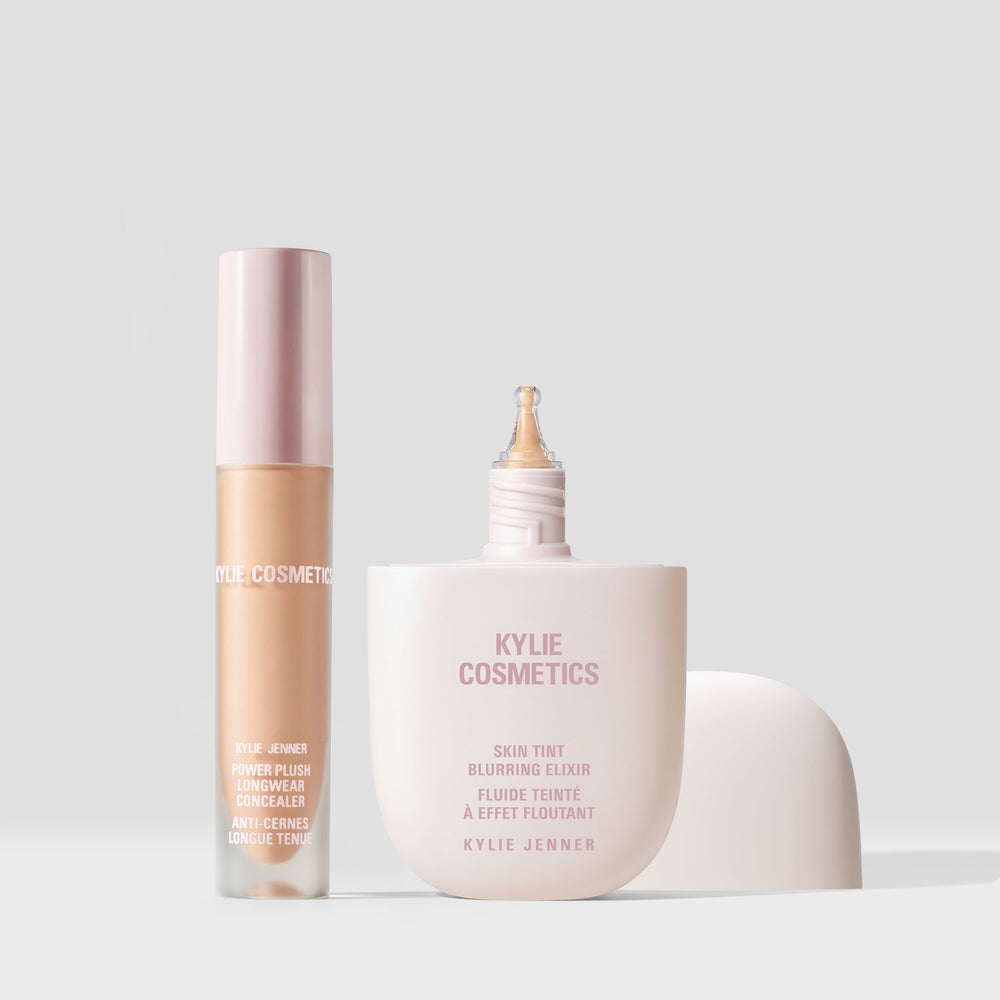 Набор Kylie Cosmetics Skin Tint Blurring Elixir & Power Plush Concealer Duo, fair with warm neutral undertones/1WN
Набор Kylie Cosmetics Skin Tint Blurring Elixir & Power Plush Concealer Duo, fair with warm neutral undertones/1WN