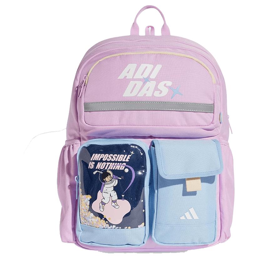 Adidas Детский рюкзак из полиэстера светло-фиолетовый с глянцевой синей отделкой, Blessing Light Purple & Glossy Finish Blue
Adidas Детский рюкзак из полиэстера светло-фиолетовый с глянцевой синей отделкой, Blessing Light Purple & Glossy Finish Blue