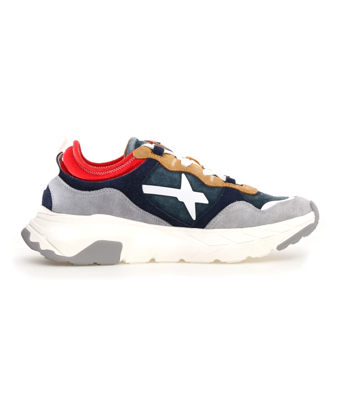 Синие кроссовки с уникальным дизайном W6Yz, мультиколор
Синие кроссовки с уникальным дизайном W6Yz, мультиколор