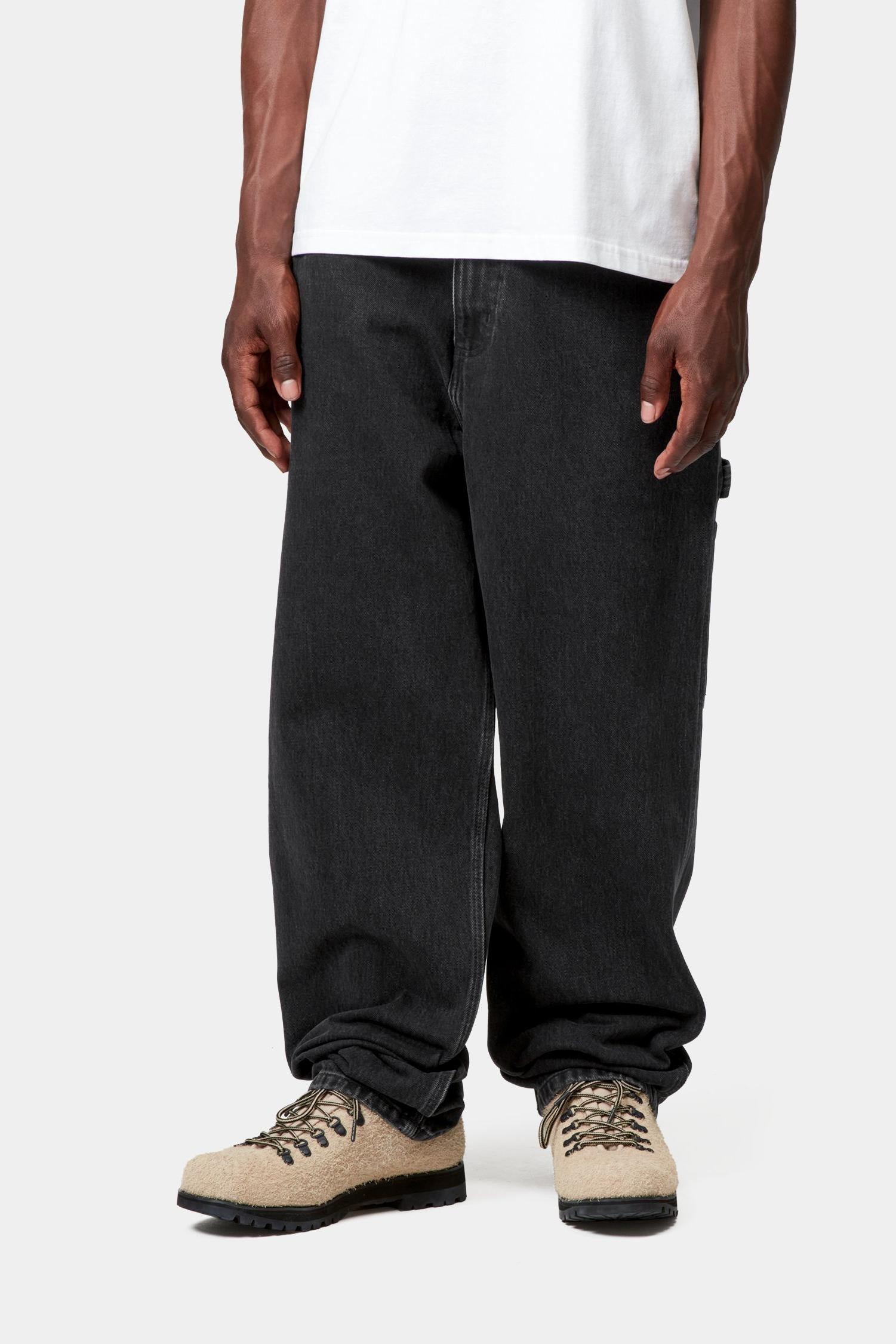 Брюки Single Knee из денима Smith (100% хлопок) Carhartt, черный
Брюки Single Knee из денима Smith (100% хлопок) Carhartt, черный