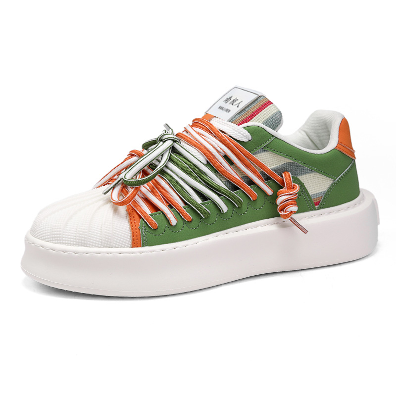 Мужские низкие кроссовки для скейтбординга с амортизацией, износостойкие, легкие, дышащие, увеличивающие рост NANJIREN, Green
Мужские низкие кроссовки для скейтбординга с амортизацией, износостойкие, легкие, дышащие, увеличивающие рост NANJIREN, Green