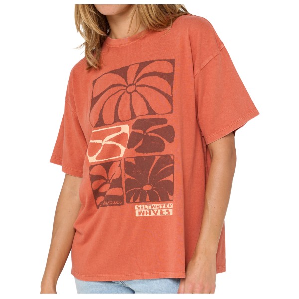 Женская футболка с изображением океанического наследия Rip Curl, Brick
Женская футболка с изображением океанического наследия Rip Curl, Brick