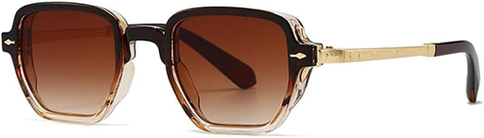 Солнцезащитные очки MUTYNE Retro Rivets для женщин, роскошные, с градиентным переходом цвета, защита от УФ-излучения UV400, модные солнцезащитные очки для мужчин, Brown Tea Gradient
Солнцезащитные очки MUTYNE Retro Rivets для женщин, роскошные, с градиентным переходом цвета, защита от УФ-излучения UV400, модные солнцезащитные очки для мужчин, Brown Tea Gradient