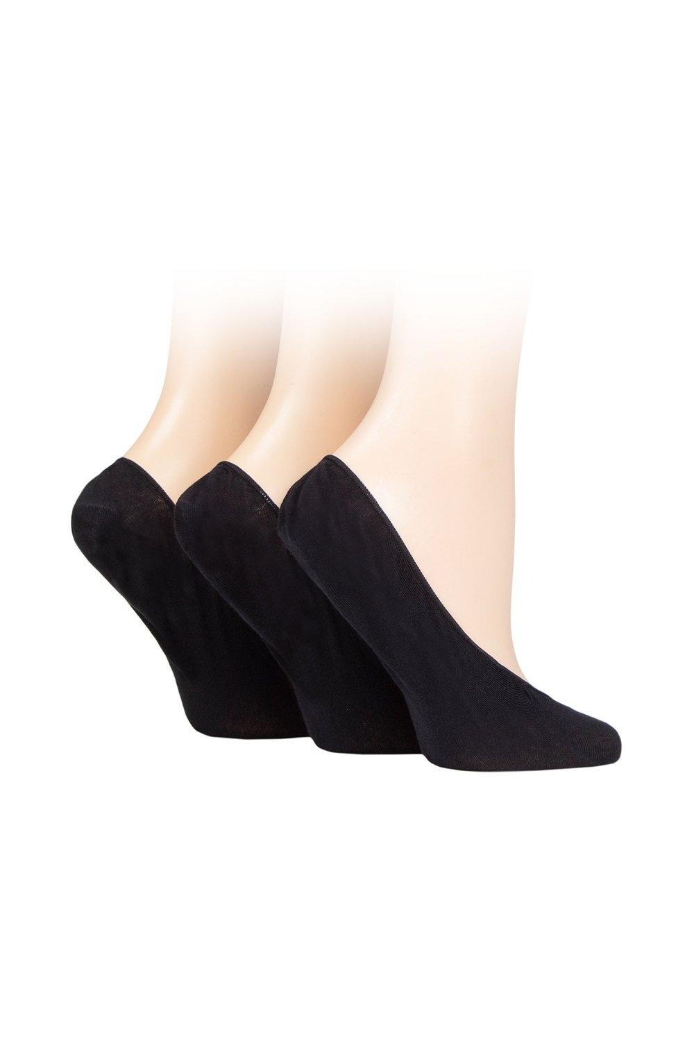 3 пары хлопковых вкладышей для обуви SOCKSHOP, черный
3 пары хлопковых вкладышей для обуви SOCKSHOP, черный