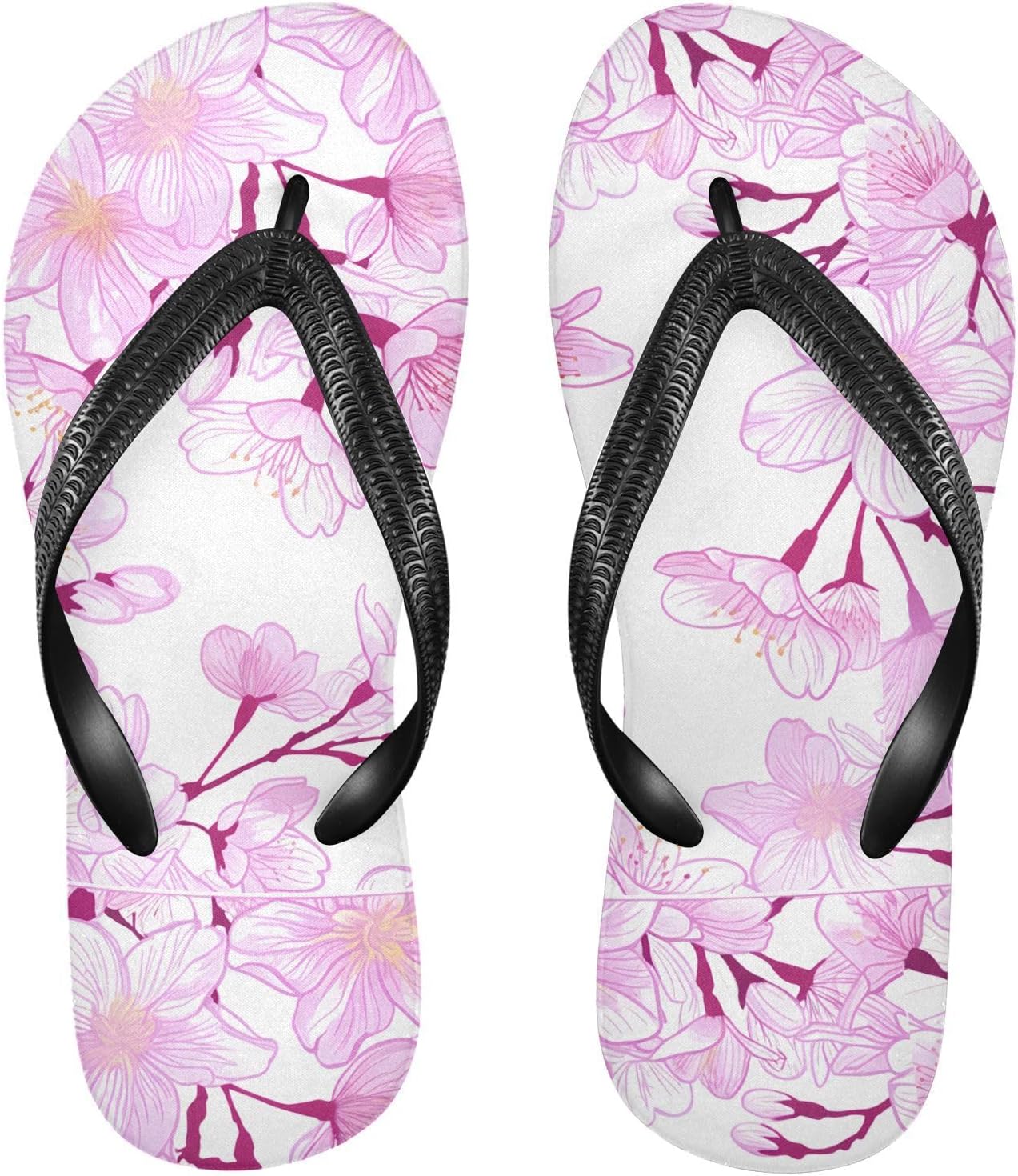 Розовые вьетнамки с веткой цветущей вишни, пляжные шлепанцы для душа, резиновые нескользящие летние тапочки, обувь для женщин и мужчин Sinestour
Розовые вьетнамки с веткой цветущей вишни, пляжные шлепанцы для душа, резиновые нескользящие летние тапочки, обувь для женщин и мужчин Sinestour