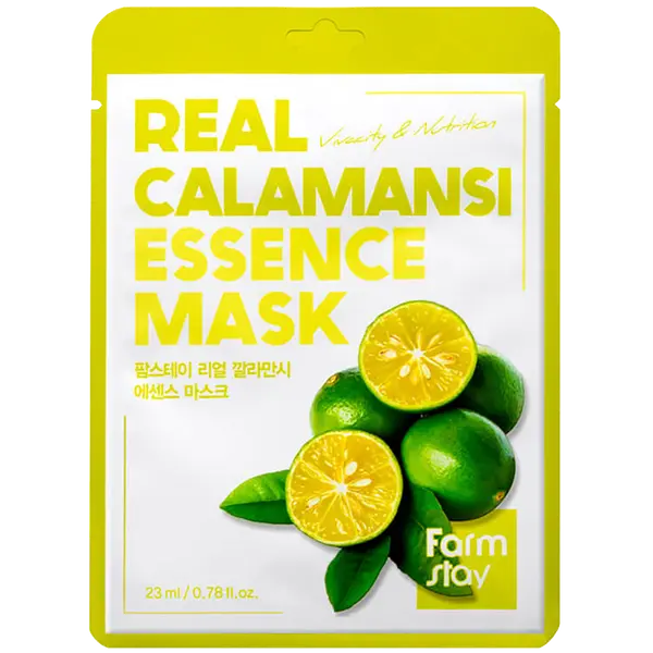 Маска для лица, 23 мл Farmstay Real calamansi essence
Маска для лица, 23 мл Farmstay Real calamansi essence