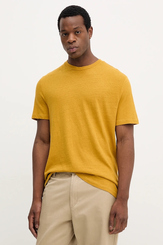 Льняная футболка United Colors Of Benetton, желтый
Льняная футболка United Colors Of Benetton, желтый