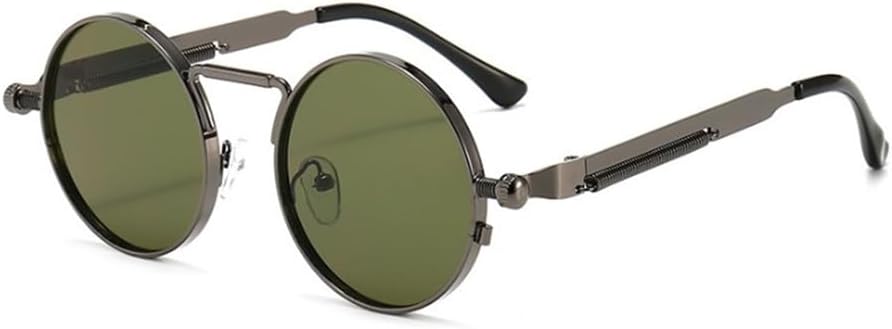 Панк-солнцезащитные очки для женщин, зеркальные металлические солнцезащитные очки, винтажные мужские очки для вождения, защита от ультрафиолета UV400 KTUCN, Gun G15 Green
Панк-солнцезащитные очки для женщин, зеркальные металлические солнцезащитные очки, винтажные мужские очки для вождения, защита от ультрафиолета UV400 KTUCN, Gun G15 Green