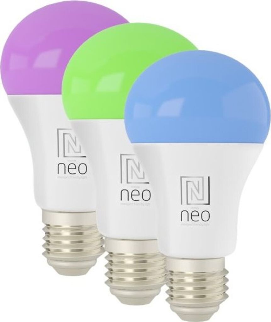 IMMAX NO THOROUGHLY SMART Набор из 3 лампочек LED E27 9 Вт RGB+CCT цветной и белый, с регулировкой... Immax Neo
IMMAX NO THOROUGHLY SMART Набор из 3 лампочек LED E27 9 Вт RGB+CCT цветной и белый, с регулировкой... Immax Neo