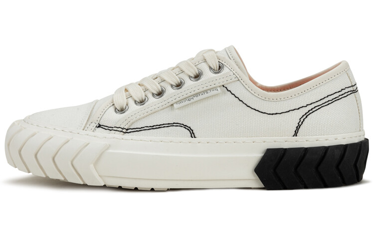 Кеды мужские, обувь для скейтбординга низкая белый/черный Both 
Кеды мужские, обувь для скейтбординга низкая белый/черный Both