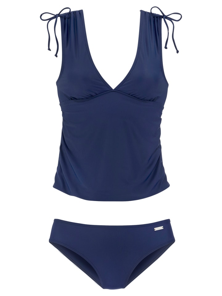 Комплект бикини LASCANA, темно-синий
Комплект бикини LASCANA, темно-синий