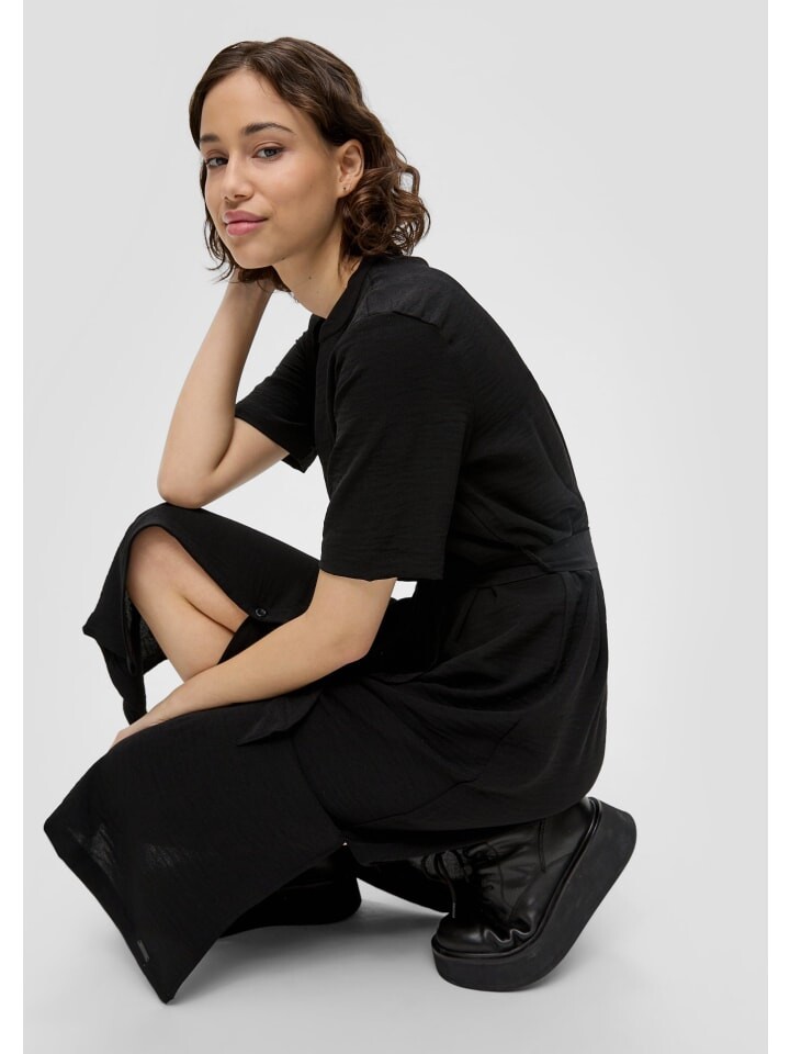 Короткое платье QS kurz, черный 
Короткое платье QS kurz, черный