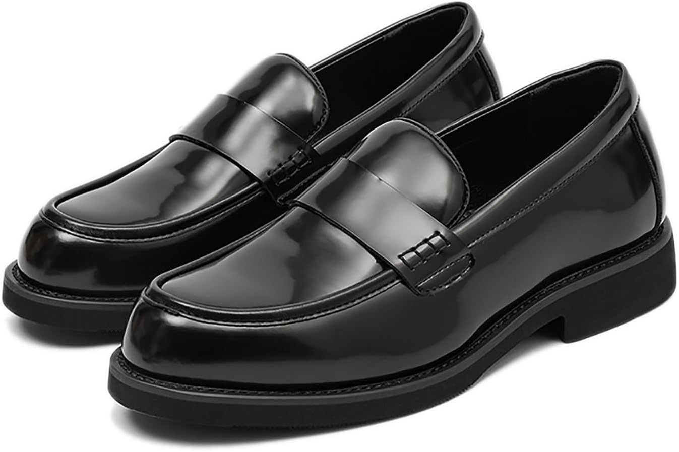 Мужские туфли BOEGBNW из лакированной кожи с невысоким массивным каблуком, лоферы без шнурков, классические удобные с внутренней вставкой для увеличения роста, праздничные и деловые туфли для свадеб и торжеств, черный
Мужские туфли BOEGBNW из лакированной кожи с невысоким массивным каблуком, лоферы без шнурков, классические удобные с внутренней вставкой для увеличения роста, праздничные и деловые туфли для свадеб и торжеств, черный