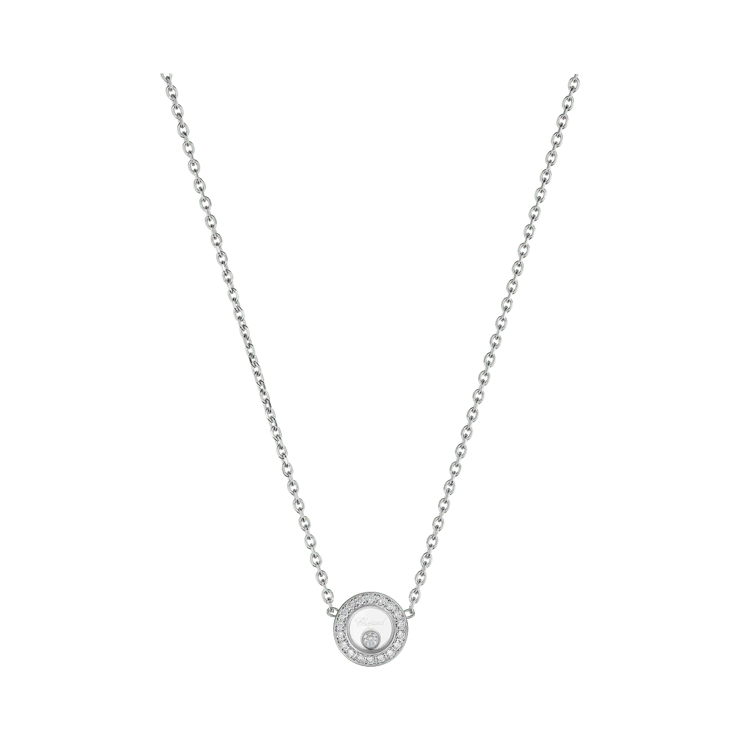 Цепочка Chopard Happy Diamonds Icons - Колье, белое золото, бриллианты
Цепочка Chopard Happy Diamonds Icons - Колье, белое золото, бриллианты