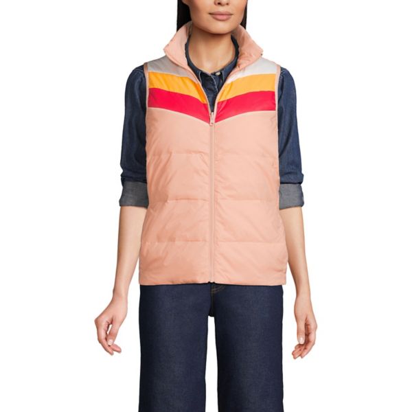 Женский двусторонний легкосплавный пуховый жилет Lands' End, цвет pink mango block
Женский двусторонний легкосплавный пуховый жилет Lands' End, цвет pink mango block