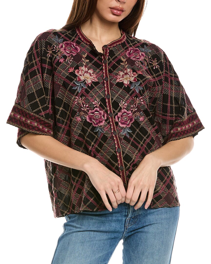 Блузка Джонни Уоса Ройлейна Johnny Was, черный
Блузка Джонни Уоса Ройлейна Johnny Was, черный