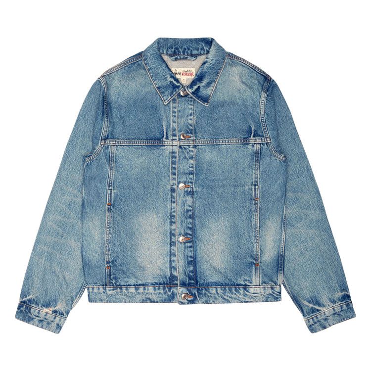 Куртка Stussy Trucker Jacket Denim, Weekend Wash
Куртка Stussy Trucker Jacket Denim, Weekend Wash