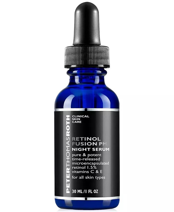 Ночная сыворотка Retinol Fusion PM, 1,0 жидк. унция Peter Thomas Roth
Ночная сыворотка Retinol Fusion PM, 1,0 жидк. унция Peter Thomas Roth