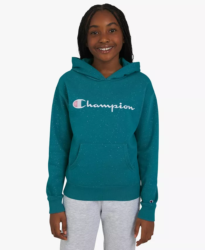 Детская толстовка с длинными рукавами и блестками для девочек 7-16 лет Champion, синий
Детская толстовка с длинными рукавами и блестками для девочек 7-16 лет Champion, синий
