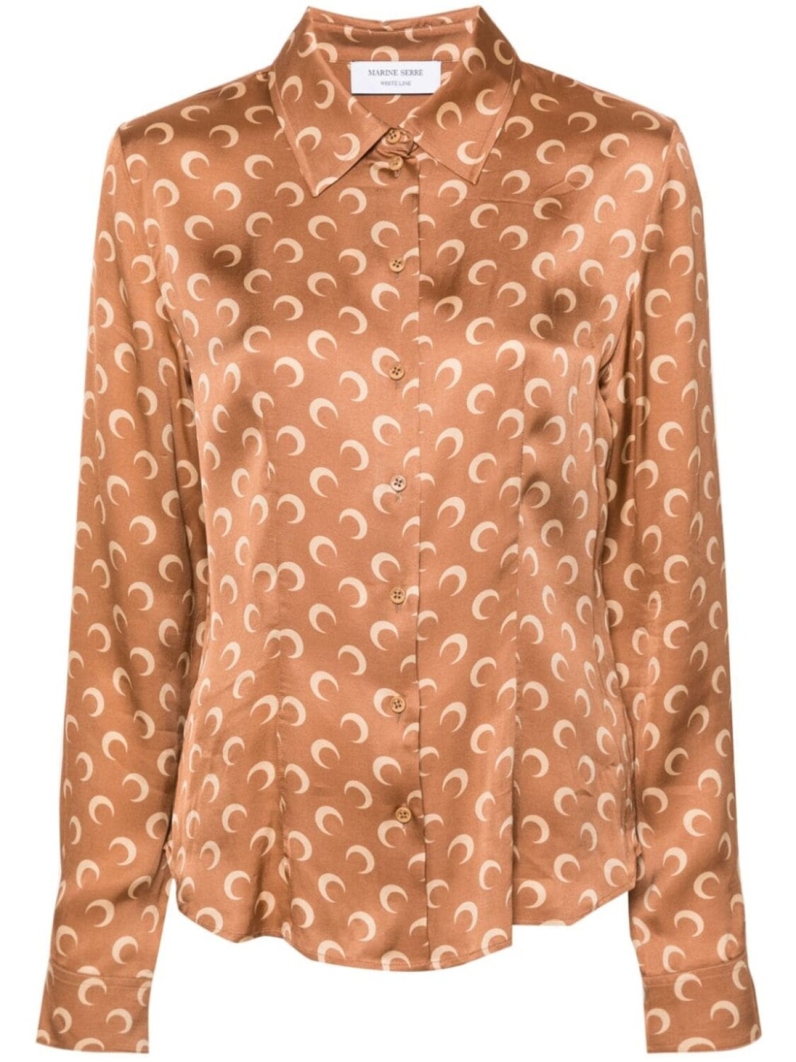 Рубашка с принтом Crescent Moon Marine Serre, коричневый
Рубашка с принтом Crescent Moon Marine Serre, коричневый