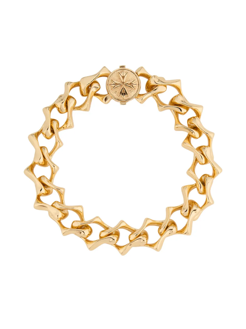 Браслет с логотипом и острой цепью Emanuele Bicocchi, золотистый
Браслет с логотипом и острой цепью Emanuele Bicocchi, золотистый