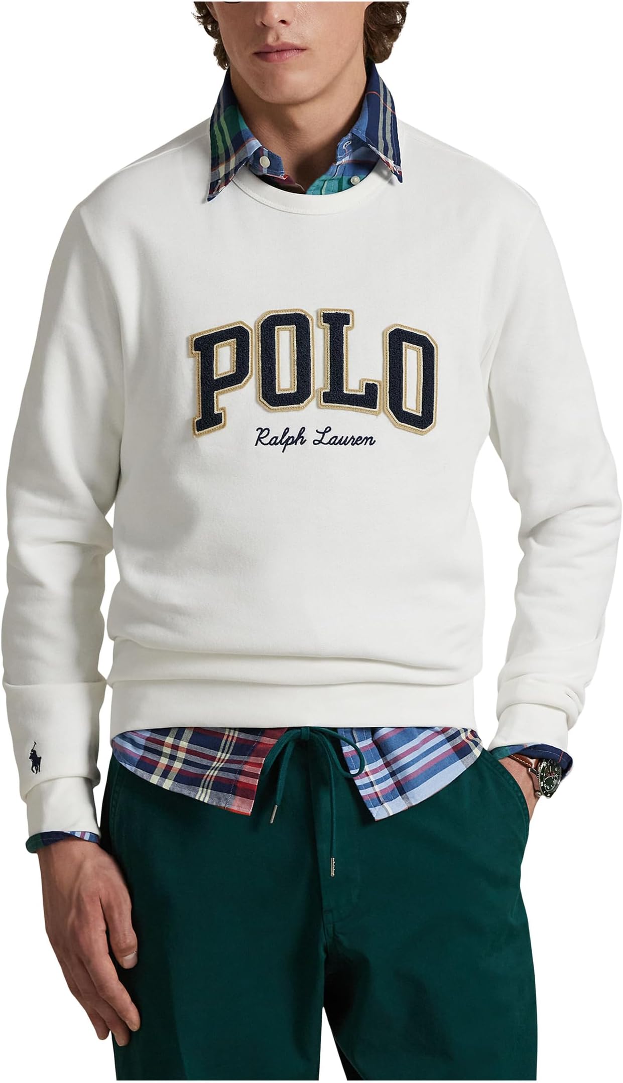 Мужская флисовая толстовка с логотипом Polo Ralph Lauren, White
Мужская флисовая толстовка с логотипом Polo Ralph Lauren, White