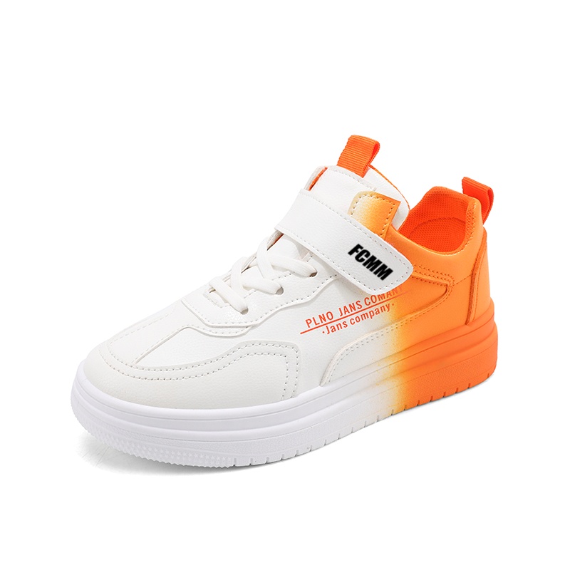 Прочные дышащие полувысокие повседневные кроссовки детские FCMM, белый/оранжевый
Прочные дышащие полувысокие повседневные кроссовки детские FCMM, белый/оранжевый