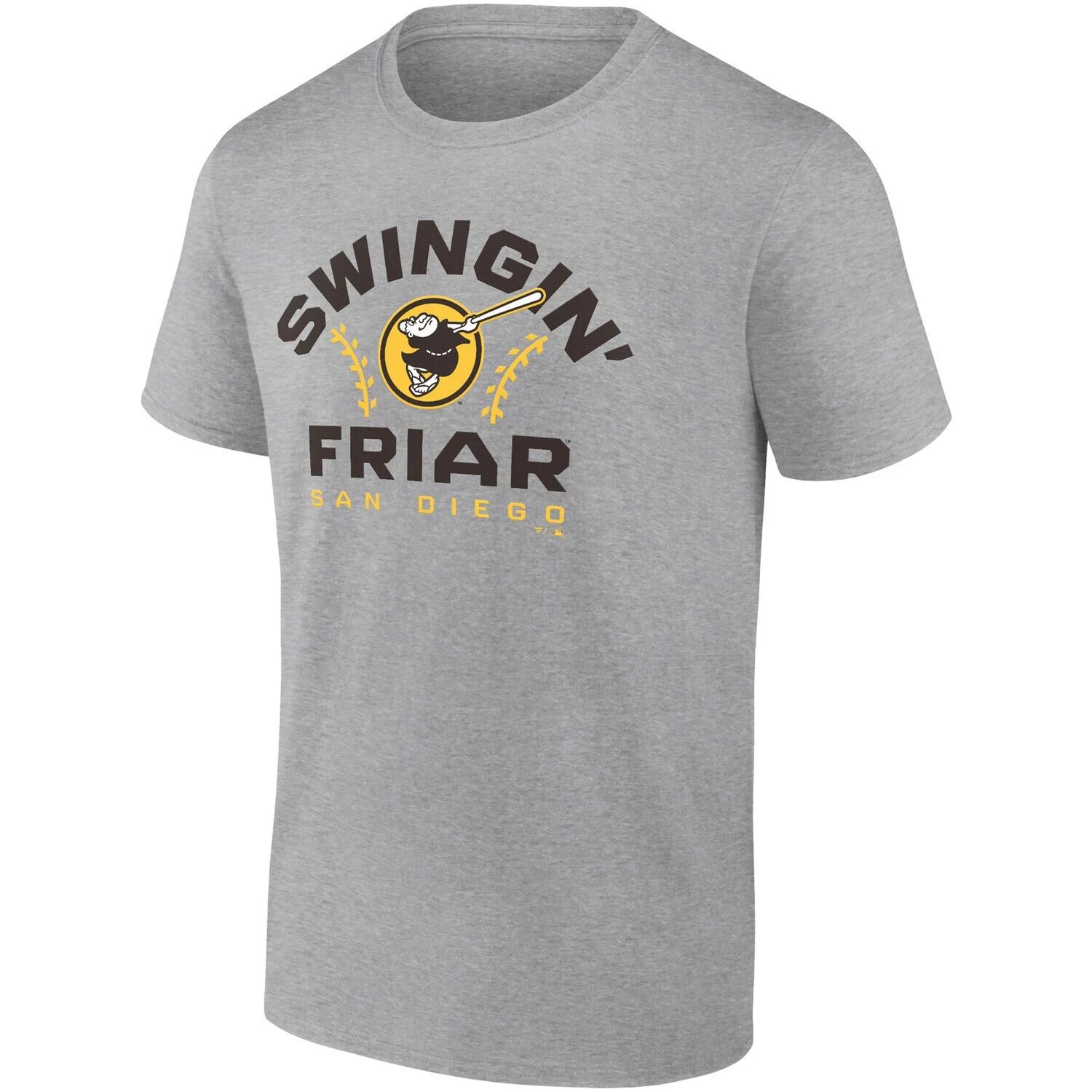 Мужская серая футболка с логотипом San Diego Padres Iconic Go for Two Fanatics, Серый, Мужская серая футболка с логотипом San Diego Padres Iconic Go for Two Fanatics
Мужская серая футболка с логотипом San Diego Padres Iconic Go for Two Fanatics, Серый, Мужская серая футболка с логотипом San Diego Padres Iconic Go for Two Fanatics