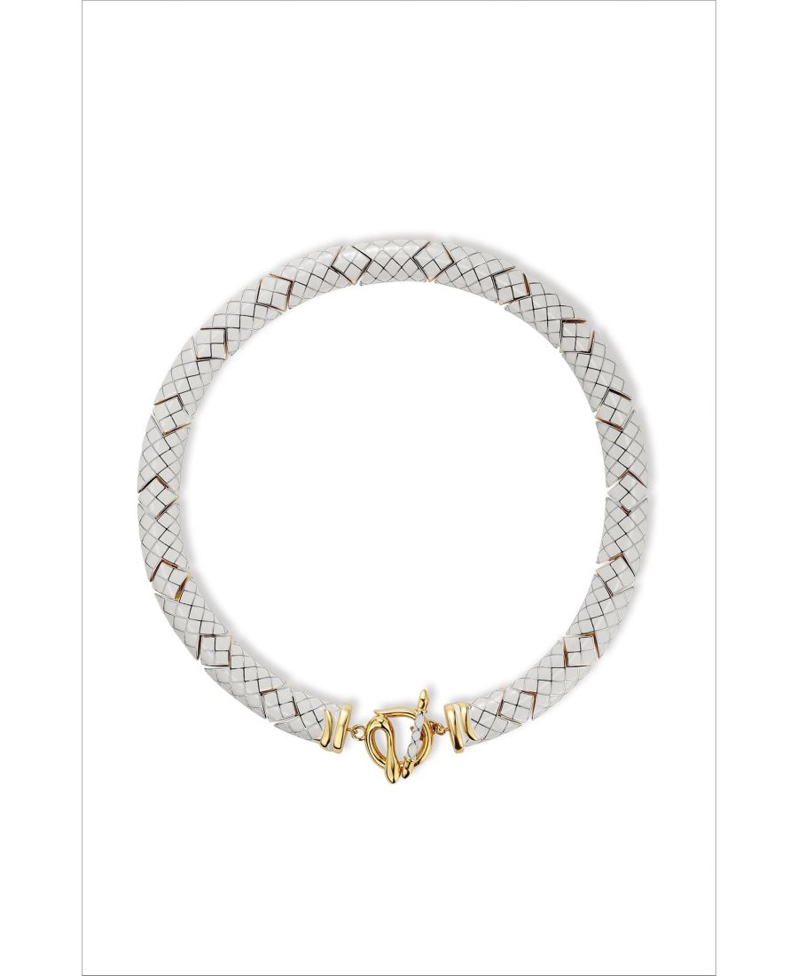 Ожерелье с уреем RETRO CHIC, White & gold
Ожерелье с уреем RETRO CHIC, White & gold