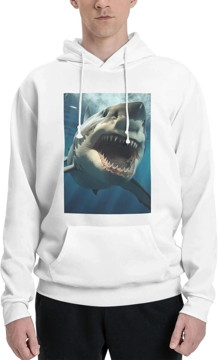 Мужская флисовая толстовка с капюшоном Shark Mouth LKWSCGHM
Мужская флисовая толстовка с капюшоном Shark Mouth LKWSCGHM