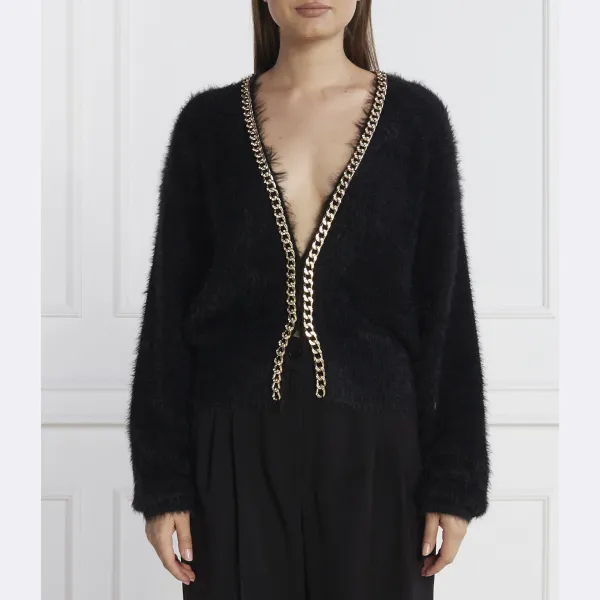 Кардиган стандартного кроя Liu Jo, черный
Кардиган стандартного кроя Liu Jo, черный