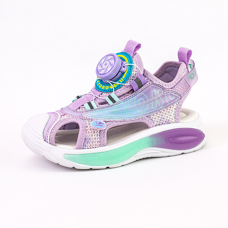 Противоскользящие и износостойкие дышащие детские сандалии KUPE, фиолетовый
Противоскользящие и износостойкие дышащие детские сандалии KUPE, фиолетовый