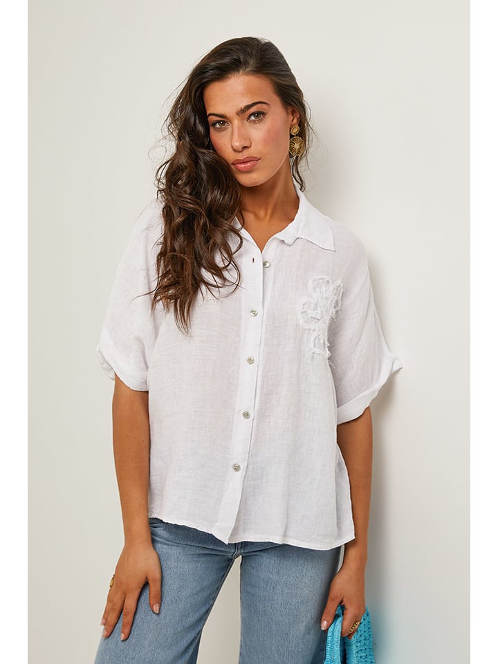 Блузка Le Monde du Lin, белый
Блузка Le Monde du Lin, белый