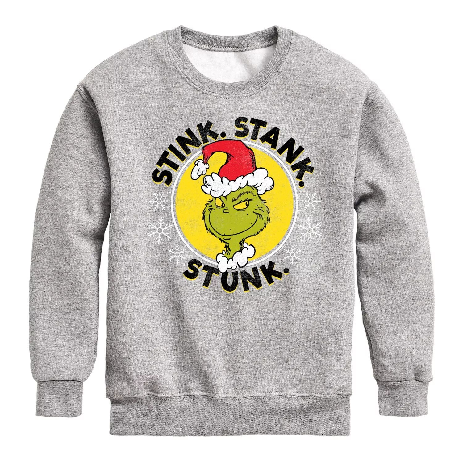 Толстовка How the Grinch Stole Christmas Stink Licensed Character, серый
Толстовка How the Grinch Stole Christmas Stink Licensed Character, серый