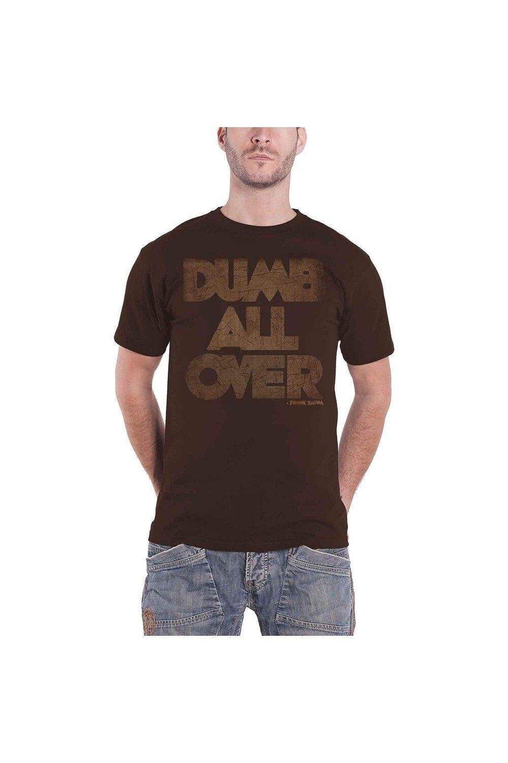 Хлопковая футболка Dumb по всей поверхности Frank Zappa, коричневый
Хлопковая футболка Dumb по всей поверхности Frank Zappa, коричневый