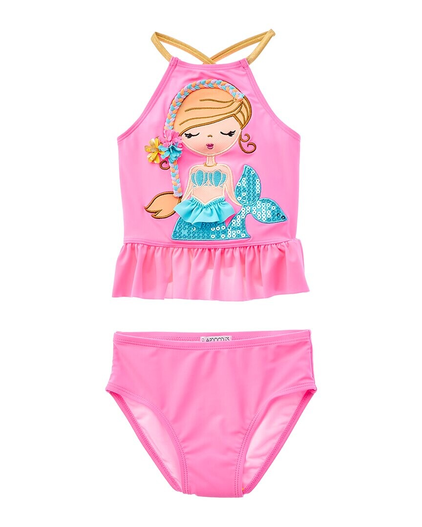 Комплект для плавания Flapdoodles с аппликацией «Русалка» из 2 предметов, розовый
Комплект для плавания Flapdoodles с аппликацией «Русалка» из 2 предметов, розовый