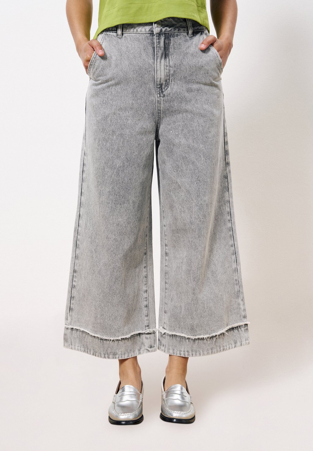 Расклешенные джинсы ELENI FRNCH, серый 
Расклешенные джинсы ELENI FRNCH, серый