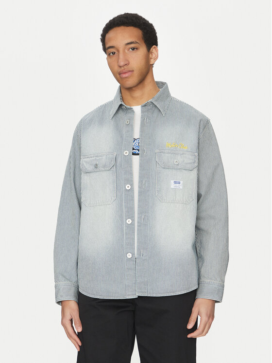 Рубашка из денима большого размера Ebolt 50539045 Hugo, синий
Рубашка из денима большого размера Ebolt 50539045 Hugo, синий