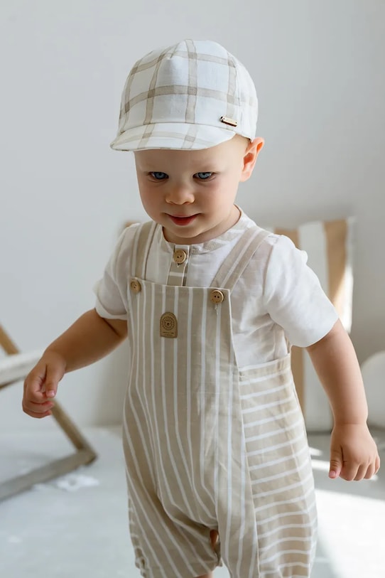 Льняной комплект для малышей Pinat II Jamiks, бежевый
Льняной комплект для малышей Pinat II Jamiks, бежевый