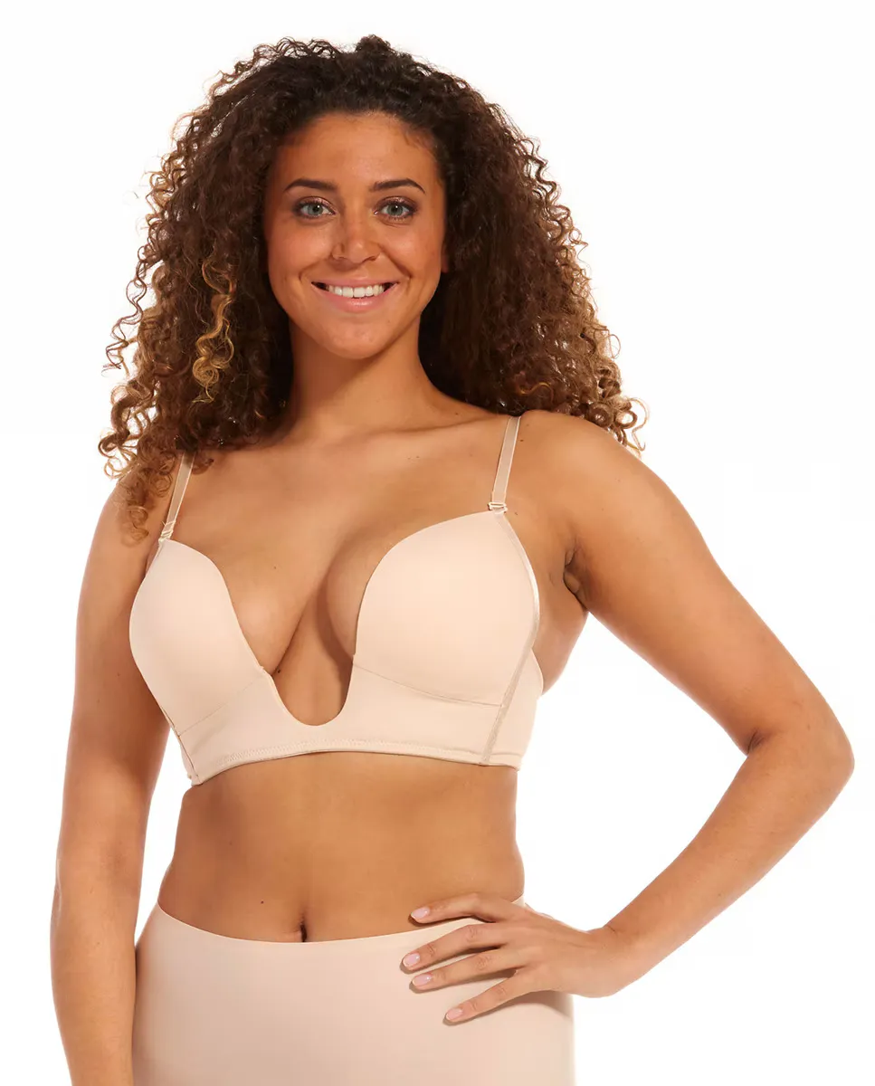 V-Bra Collection MAGIC Bodyfashion бюстгальтер без косточек с верхним вырезом и широким вырезом, слоновая кость
V-Bra Collection MAGIC Bodyfashion бюстгальтер без косточек с верхним вырезом и широким вырезом, слоновая кость