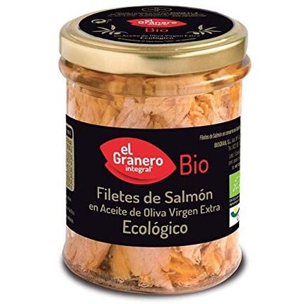 Granero Salmon Steak 195g Bio Tarro
Granero Salmon Steak 195g Bio Tarro