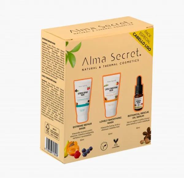 Пакет для прямых волос Lovely & Extreme & Botanical Rescue Alma Secret, 1 UD
Пакет для прямых волос Lovely & Extreme & Botanical Rescue Alma Secret, 1 UD