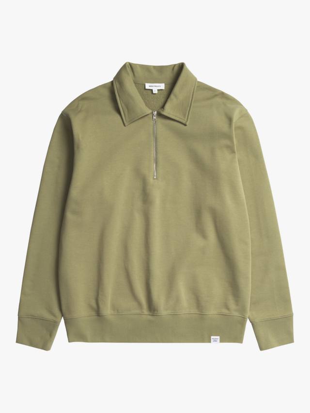 Свитшот Ketel с молнией до половины Norse Projects, Moss Green
Свитшот Ketel с молнией до половины Norse Projects, Moss Green
